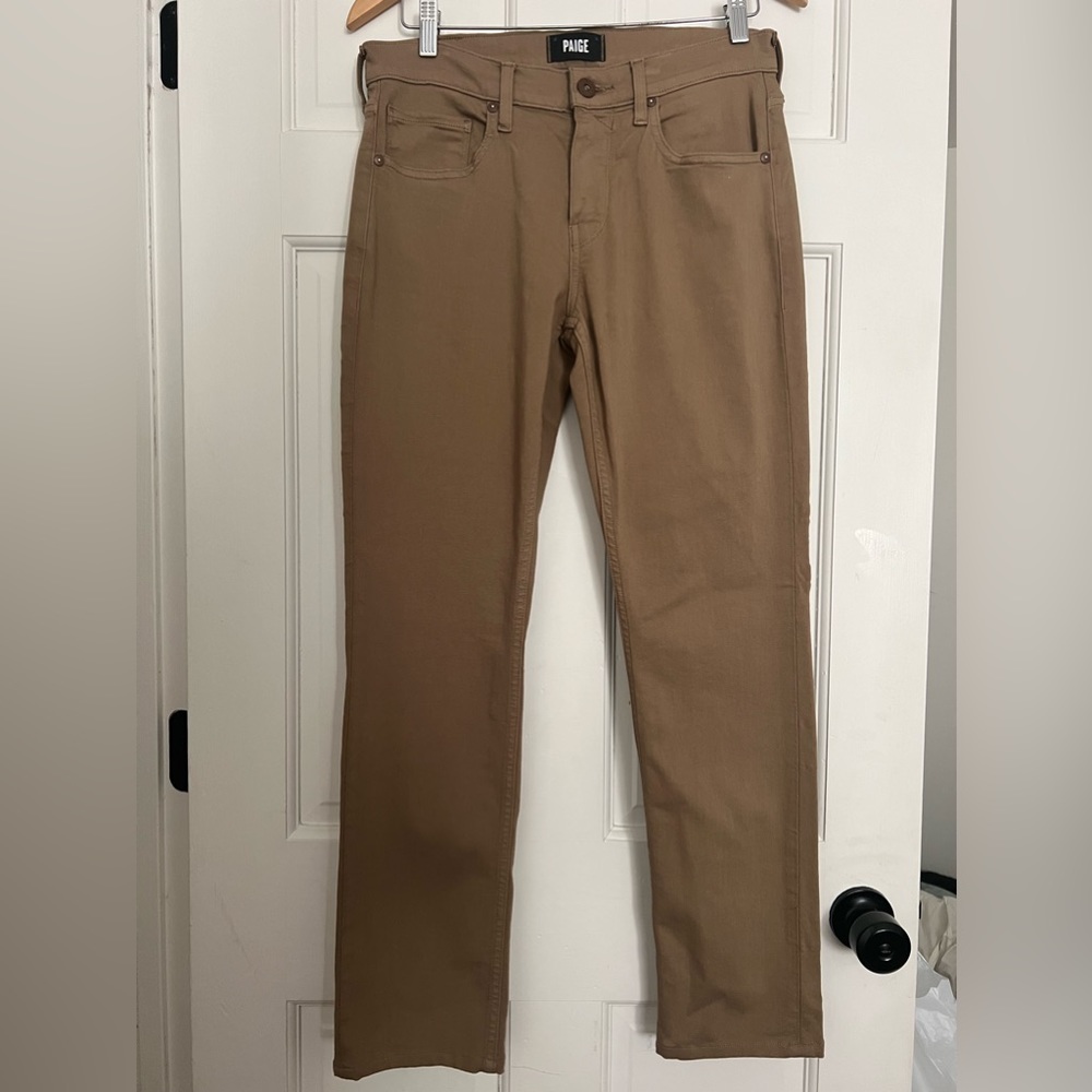 PAIGE Lennox Men’s Slim Fit Jean in Sandy Fog